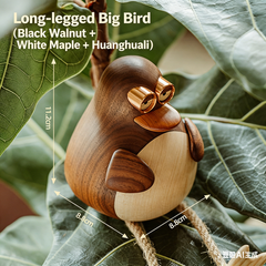 Hand-made Long-legged Bird