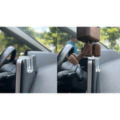 Wobbly-Leg Woody Handcrafted Car Air Freshener & Decor