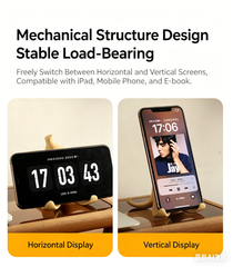 Handcrafted Banana Buddy Solid Wood Phone Stand