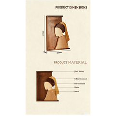 Handcrafted Wooden Puzzle Art Collection