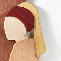 Handcrafted Wooden Puzzle Art Collection