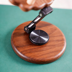 Collection of Cute Animal-Shaped Wooden Phone Stands