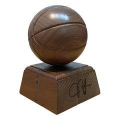 Custom Black Walnut Handmade Basketball Ornament