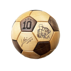 Solid Wooden Football