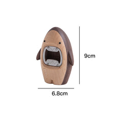 Handcrafted Wooden Shark Bottle Opener