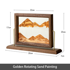 Rotating Sand Painting