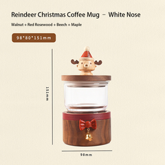 Cute Christmas Reindeer Coffee Mug