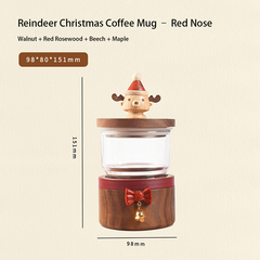 Cute Christmas Reindeer Coffee Mug