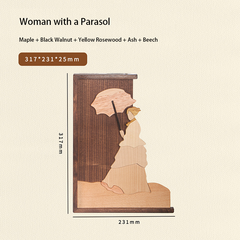 Handcrafted Wooden Puzzle Art Collection