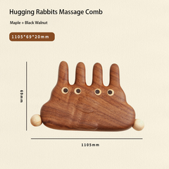 Black Walnut Multi-Functional Meridian Massage Wooden Comb