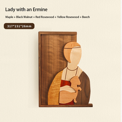 Handcrafted Wooden Puzzle Art Collection